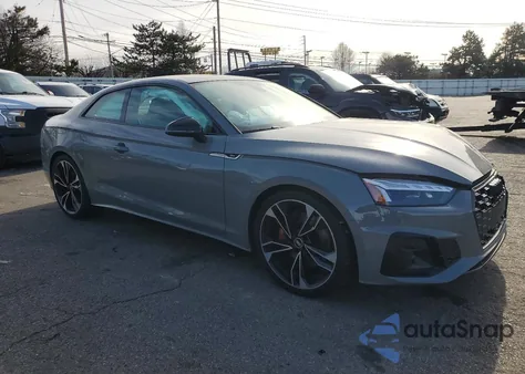 2021 Audi S5 Premium Plus z USA, uszkodzony, nr VIN WAUP4AF51MA034781